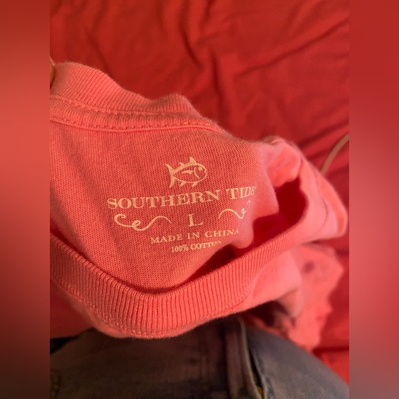 Southern Tide Soft Pocket T-Shirt, Size L - Picture 3 of 4